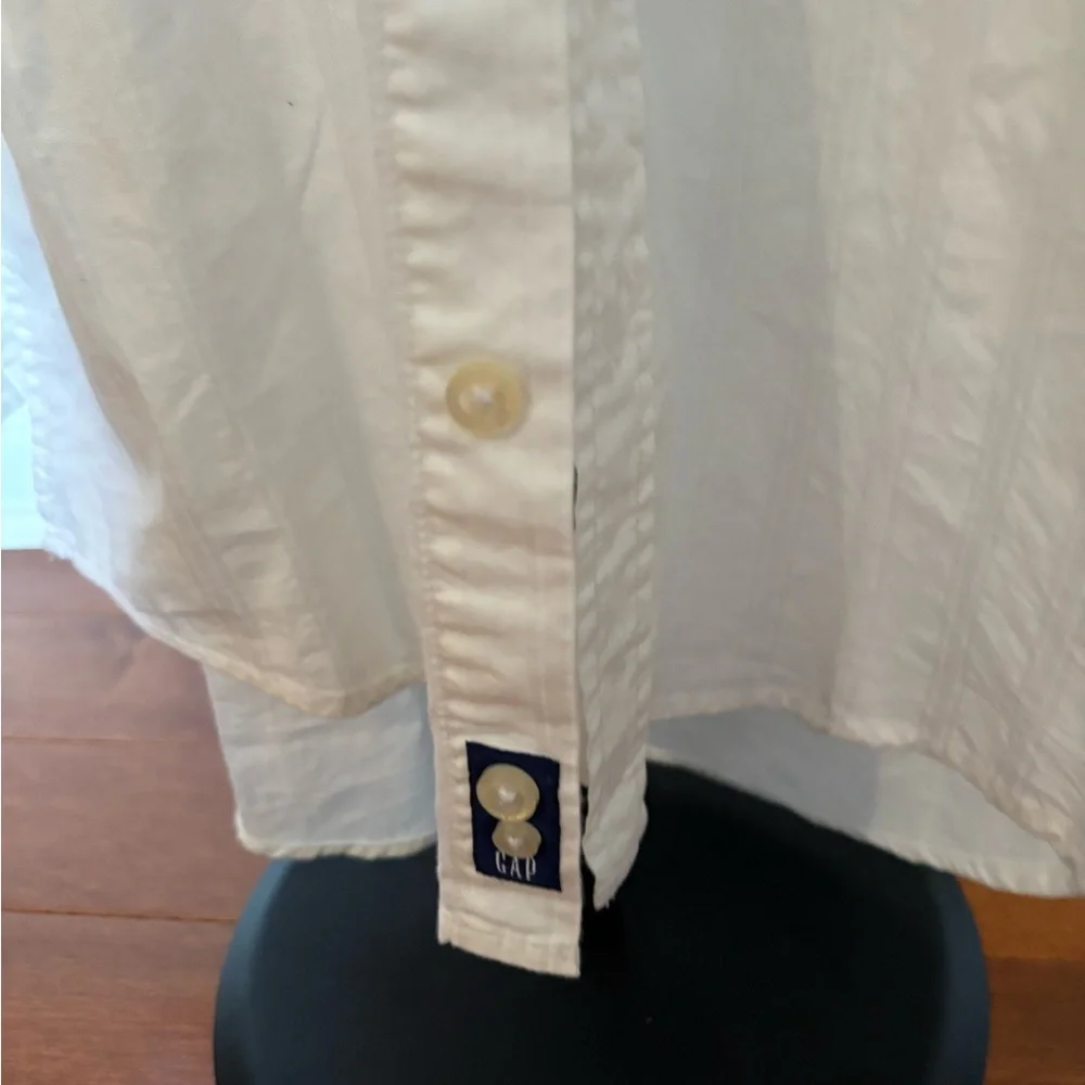 GAP Boys XXL 14-16 White Button Down Shirt‎